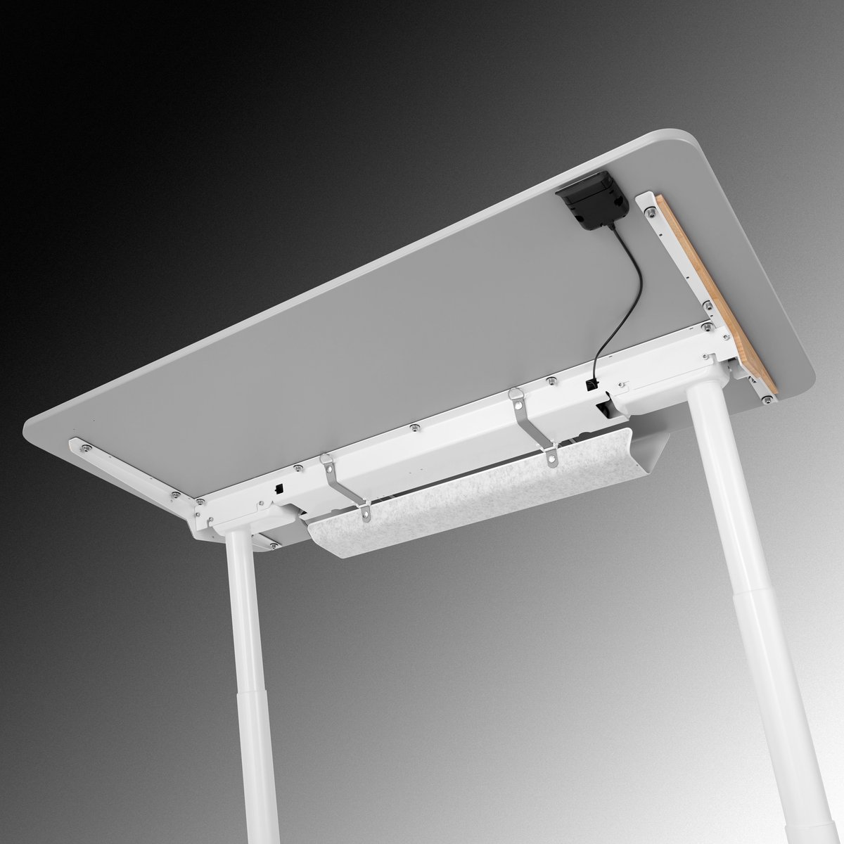 Biurko Karma_rzut skośny z dołu