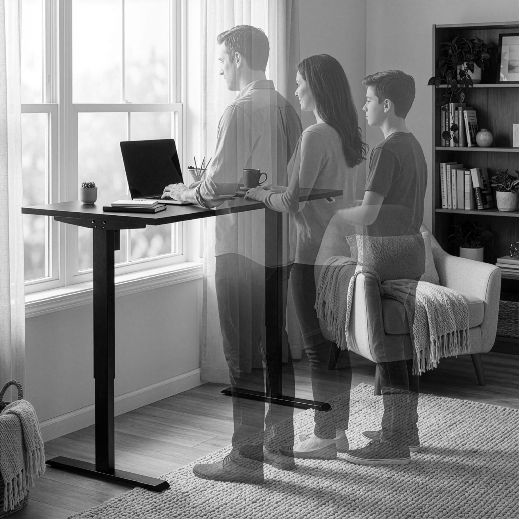 Jak wybrać biurko regulowane do domu?