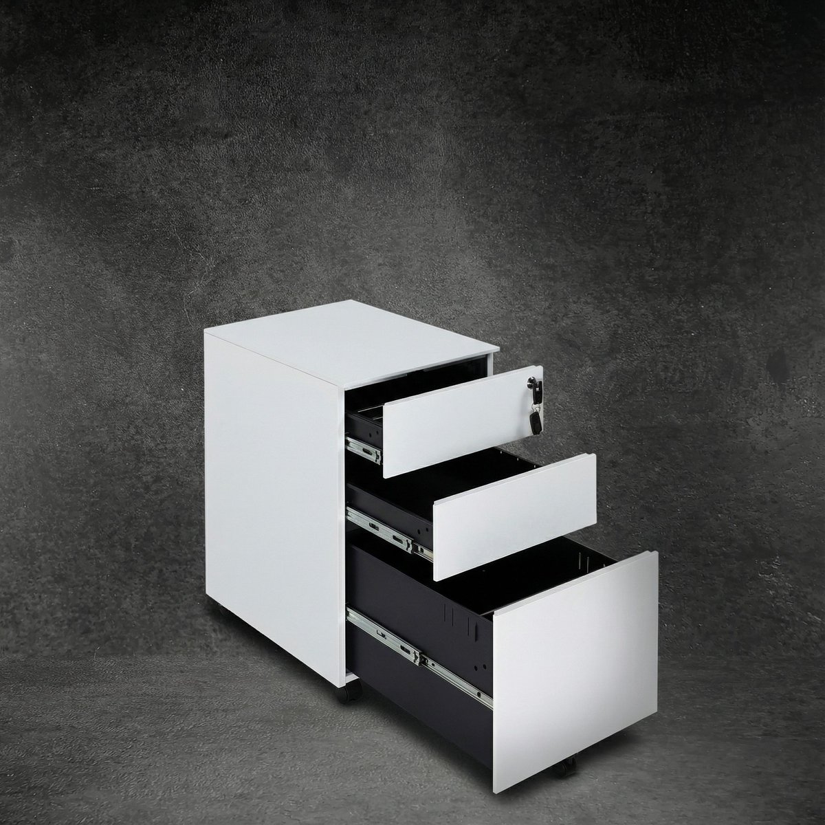 Metalowy kontener mobilny Slim